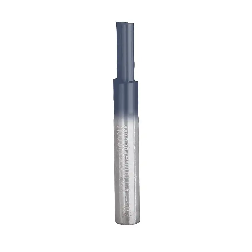 Freud Double Flute Straight Router Bit - 3/16" Diameter, 1/2" Cut, 1/4