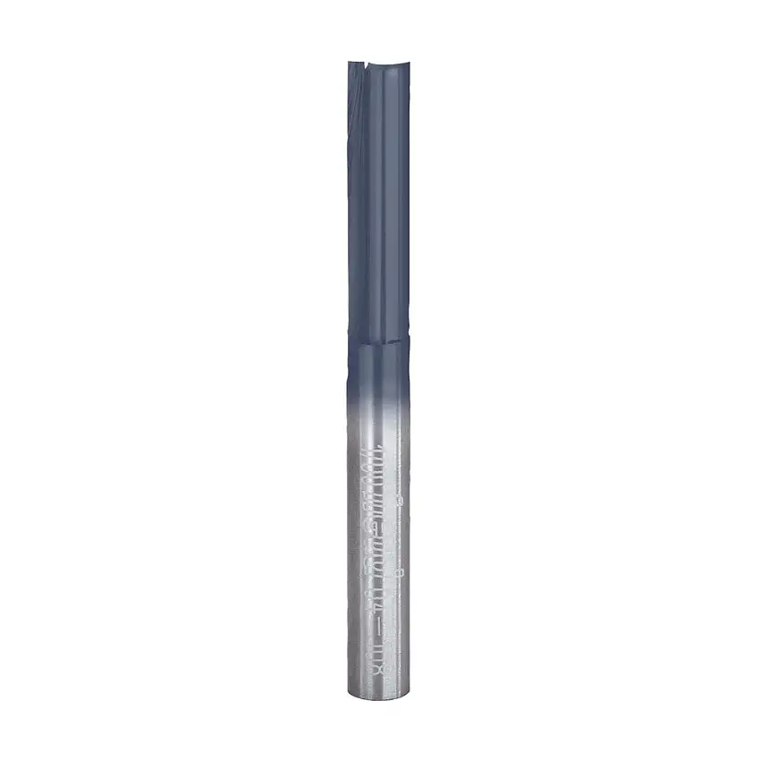 Freud Double Flute Straight Router Bit - 1/4" Diameter, 1" Cut, 1/4" S