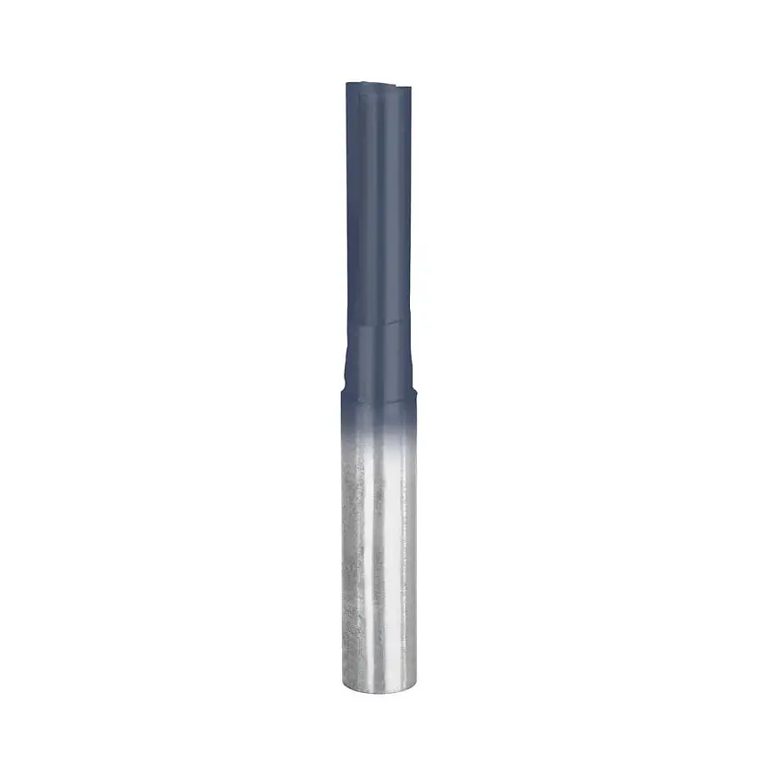 Freud Double Flute Straight Router Bit - 7/32" Diameter, 3/4" Cut, 1/4