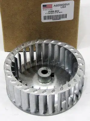 Blower Wheel Squirrel Can Fan 4" Diameter 5/16 Bore Packard A65569BW