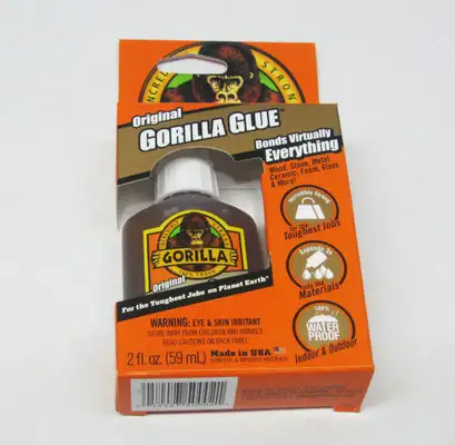 Gorilla Original Gorilla Glue, Waterproof Glue, 2 ounce Bottle, Brown