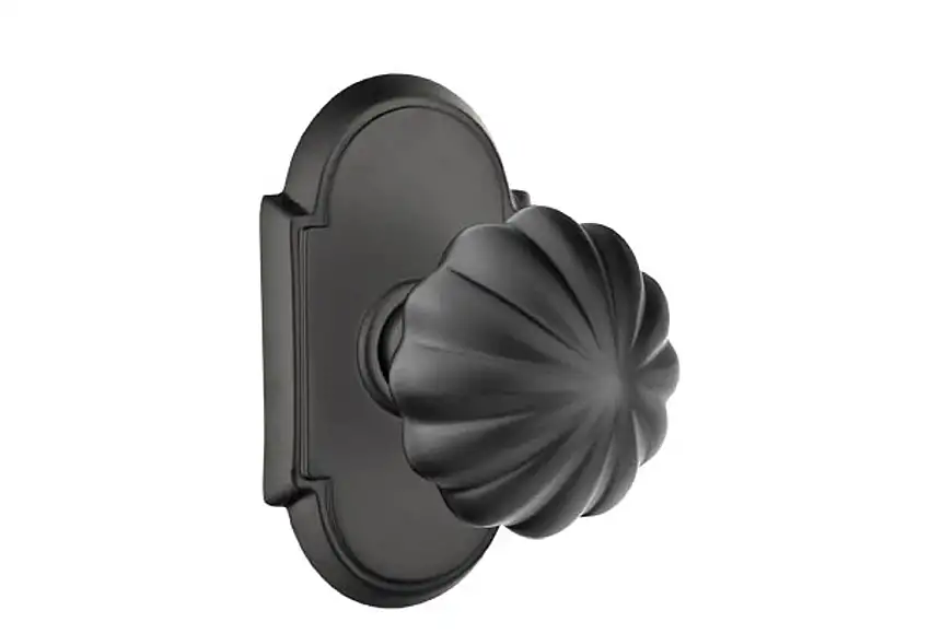 Emtek Melon Knob Set with #8 Rosette