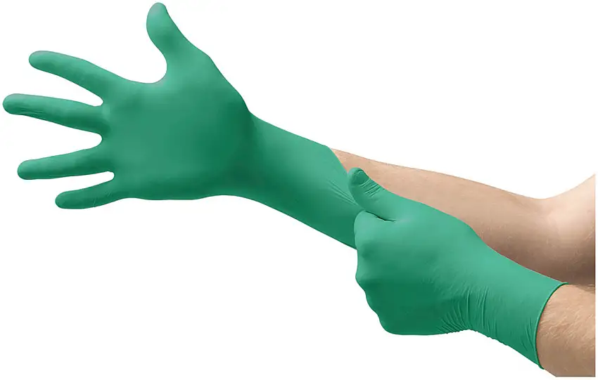 Ansell Size 11 ActivArmr® 80-658 7 Gauge Stainless Steel Nylon Fiber Glass Cotton And Aramid Cut Resistant Gloves With Natural Rubber Coated Palm And Fingertips