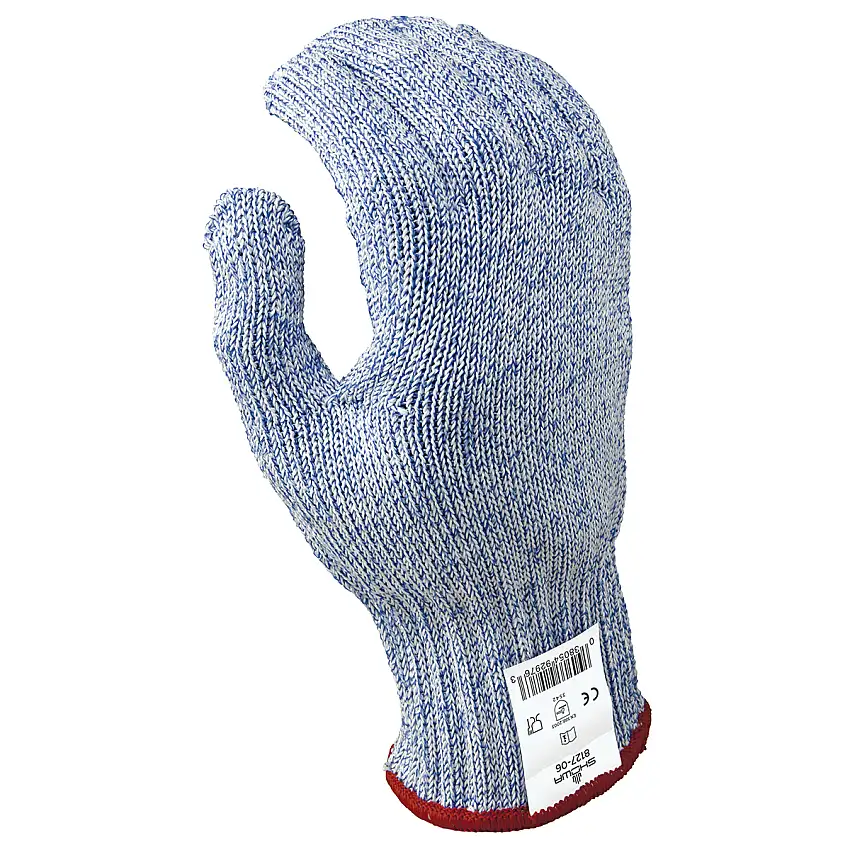 SHOWA® Size 8 8127 7 Gauge High Performance Polyethylene/Stainless Steel Cut Resistant Gloves