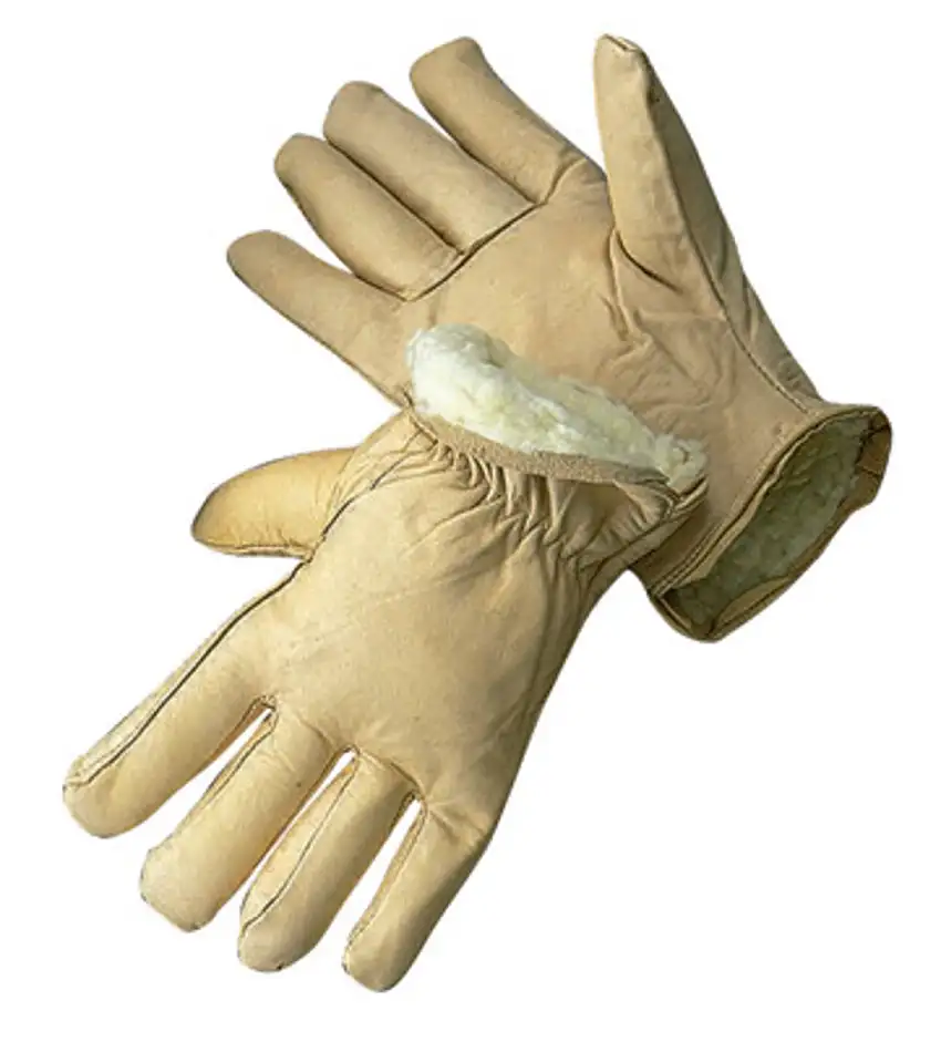 RADNOR X-Large White Grain Cowhide Thinsulate/Fleece Lined Cold Weather Gloves