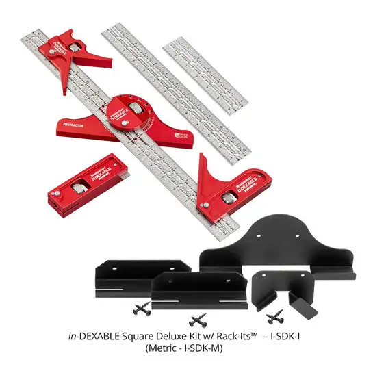 Woodpeckers in-DEXABLE Square Deluxe Kit (I-SDK-I)