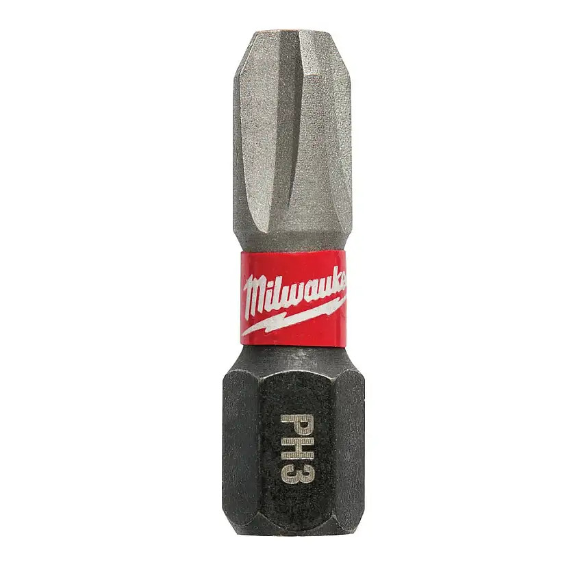 Milwaukee 48-32-4113 Shockwave Impact Phillips #3 Insert Bits 25PK