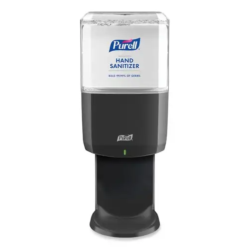 PURELL ES8 5.25 in. x 8.56 in. x 12.13 in. 1,200 mL Touch Free Hand Sanitizer Dispenser - Graphite (1/Carton)